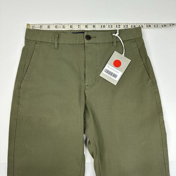Everlane Uniform Men NWT Green The Perfectly Straight Fit Chino Pant W29-30/L30 - Picture 8 of 12